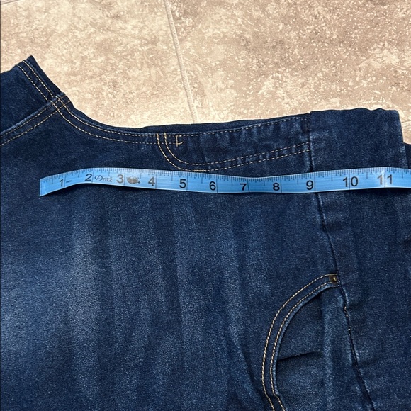 Women's Dark Blue Jeans StitchStar Mid Rise Bootcut 2x - Picture 6 of 8